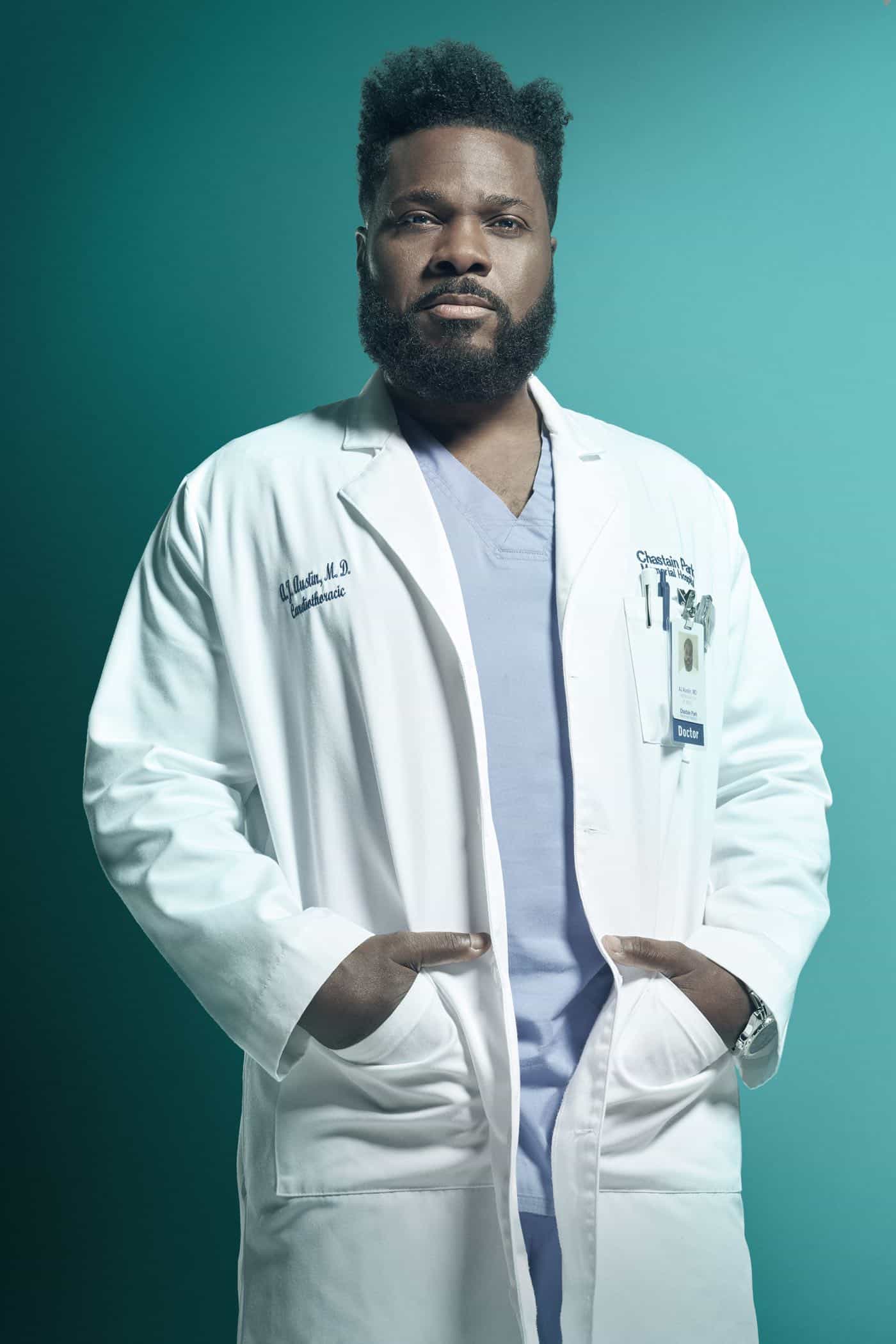 THE RESIDENT: Malcolm-Jamal Warner as Dr. AJ Austin in Season Three of THE RESIDENT premiering Tuesday (8:00-9:00 PM ET/PT) on FOX. ©2019 Fox Media LLC. Cr: Miranda Penn Turin/FOX