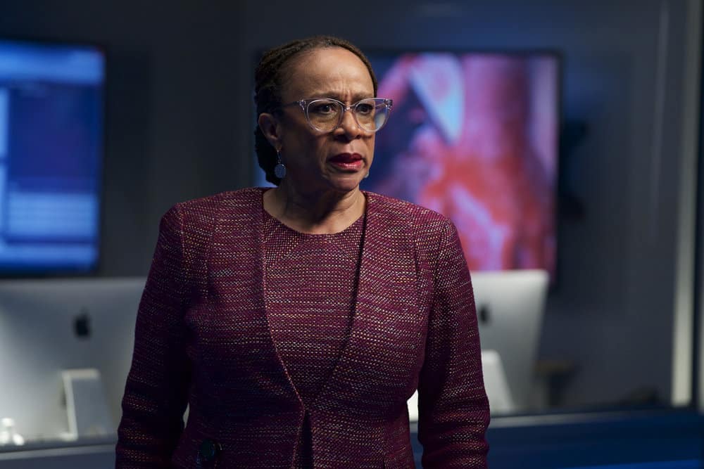 CHICAGO MED -- "Never Going Back To Normal" Episode 501 -- Pictured: S. Epatha Merkerson as Sharon Goodwin -- (Photo by: Elizabeth Sisson/NBC)