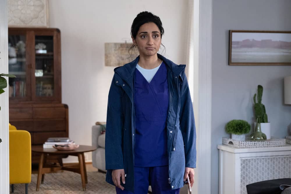 SUNNYSIDE -- "Pilot" Episode -- Pictured: Kiran Deol as Mallory Modi -- (Photo by: Colleen Hayes/NBC)